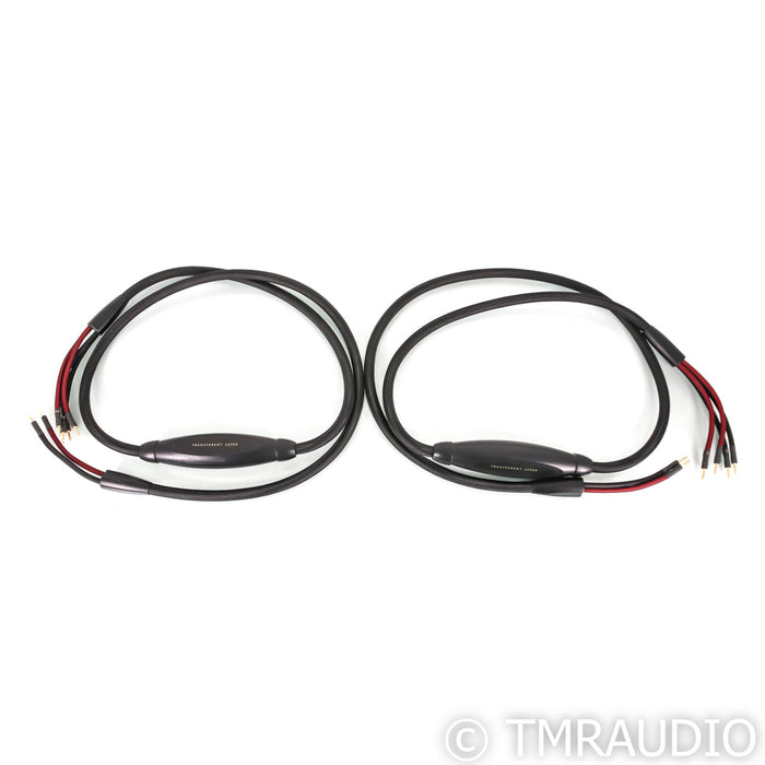 Transparent Audio Super Bi-Wire Speaker Cables; 10ft pair
