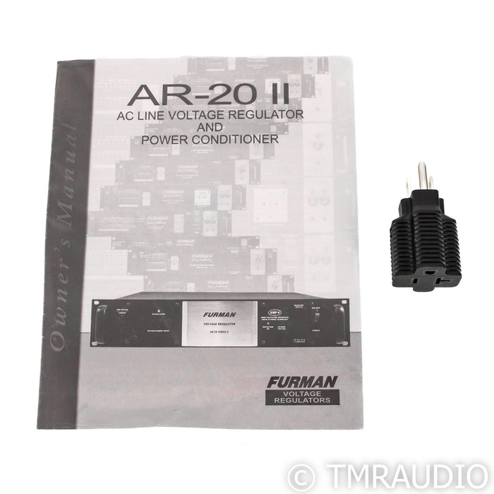 Furman AR-20 Series II AC Power Conditioner; (20 Amp Circuit Required)