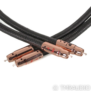 AudioQuest Black Beauty RCA Cables; 1m Pair Interconnects (Open Box)