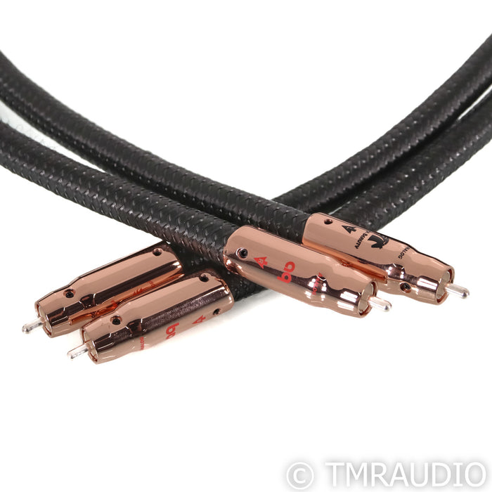 AudioQuest Black Beauty RCA Cables; 1m Pair Interconnects (Open Box)