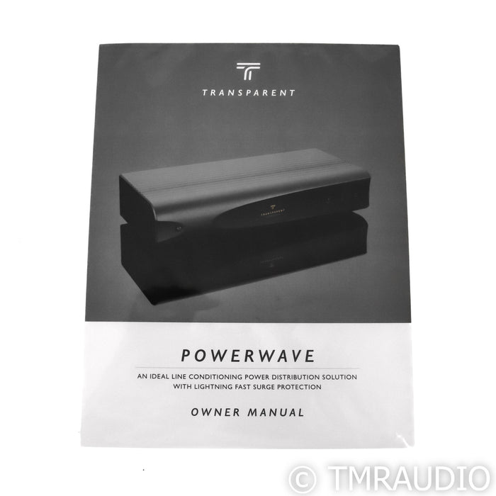 Transparent Cable PowerWave AC Power Line Conditioner