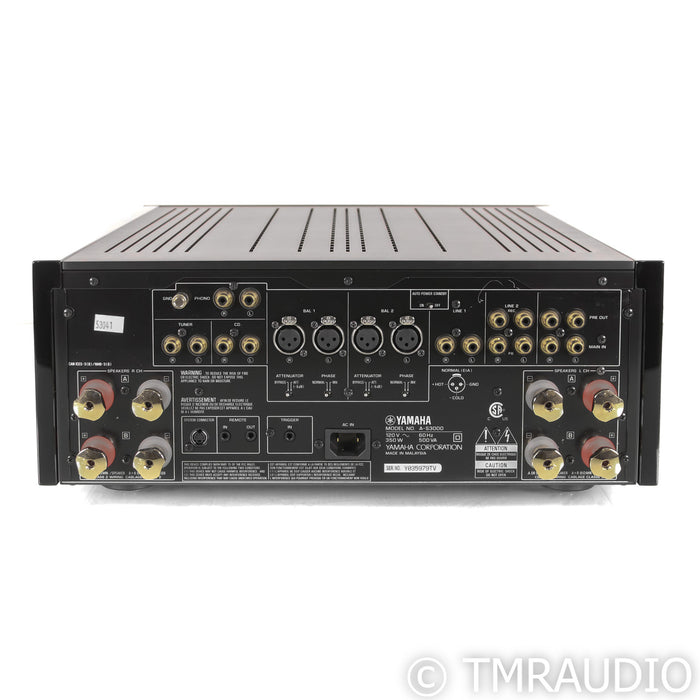 Yamaha A-S3000 Stereo Integrated Amplifier; AS3000; Black; MM / MC Phono