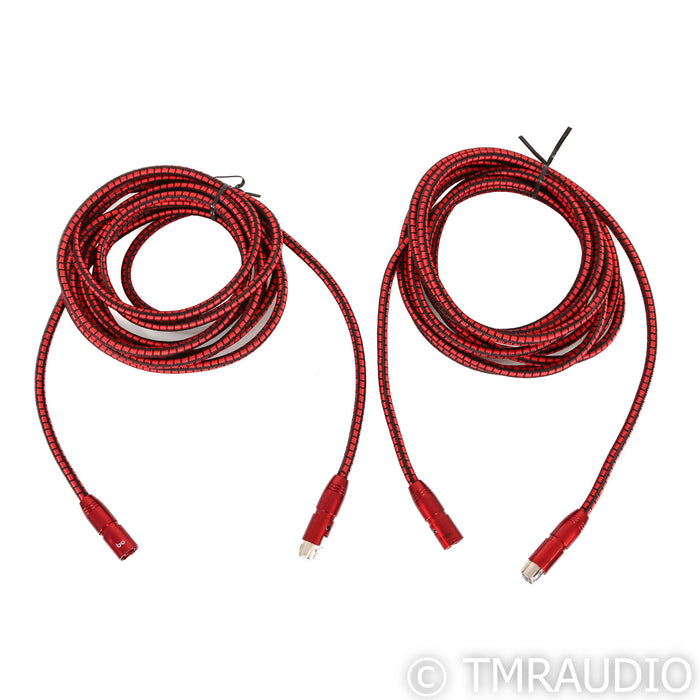 AudioQuest King Cobra XLR Cables; 5m Pair Balanced Interconnects