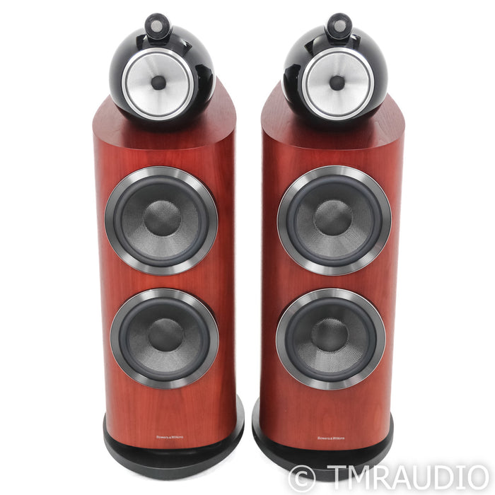 B&W 800 D3 Floorstanding Speakers; Rosenut Pair