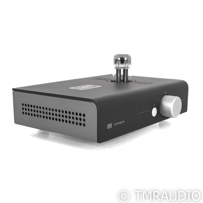 Schiit Saga+ Stereo Tube Hybrid Preamplifier; Black