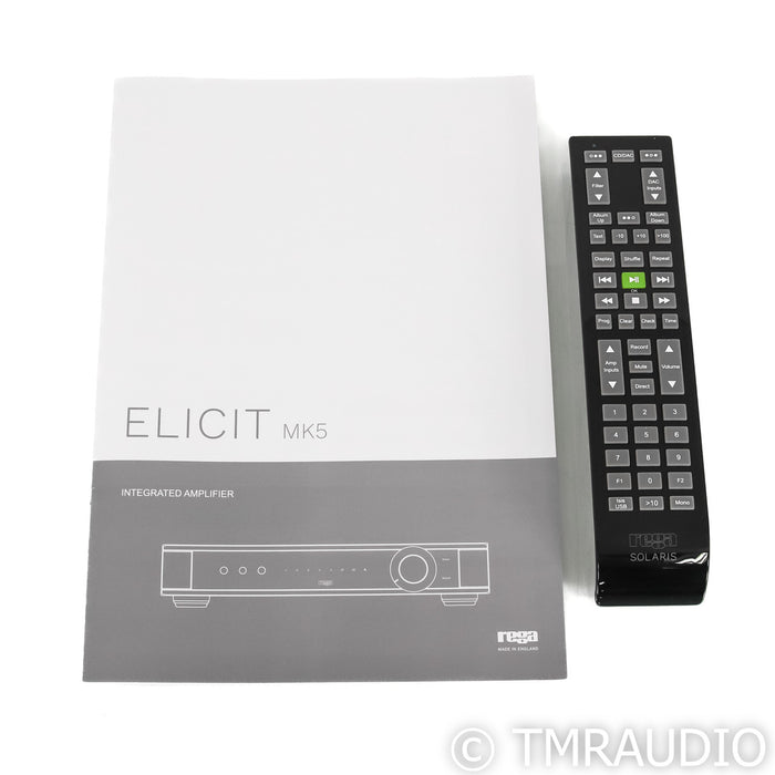 Rega Elicit MK5 Stereo Integrated Amplifier; MM Phono (Open Box)