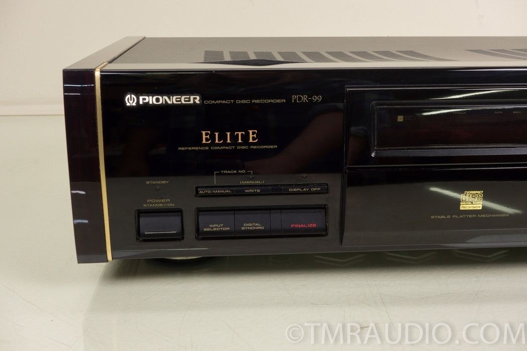 Pioneer Elite PDR-99 Audiophile CD Player / Recorder AS-IS