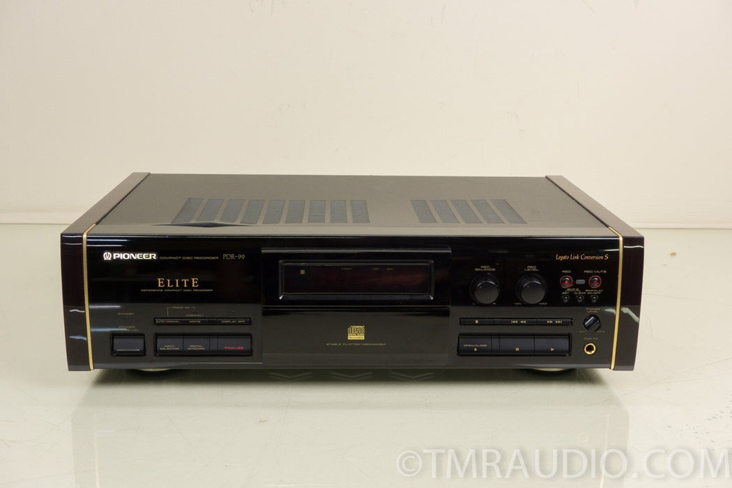Pioneer Elite PDR-99 Audiophile CD Player / Recorder AS-IS
