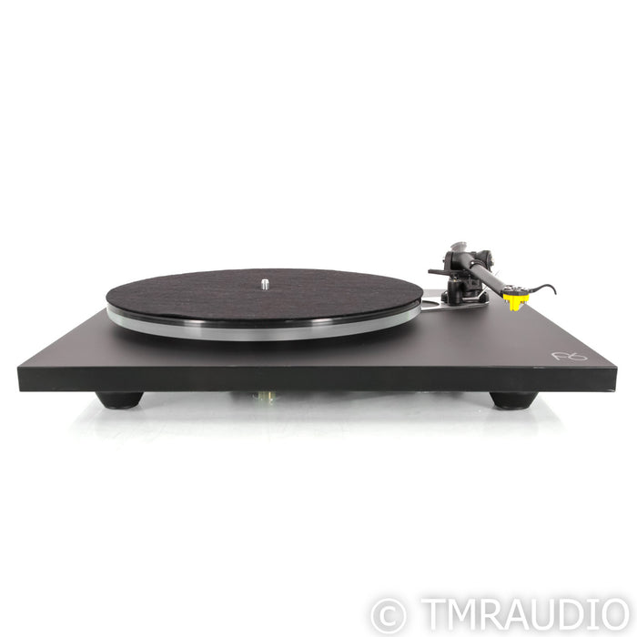 Rega Planar 6 Belt Drive Turntable; Rega Exact 2 MM Cartridge; Black