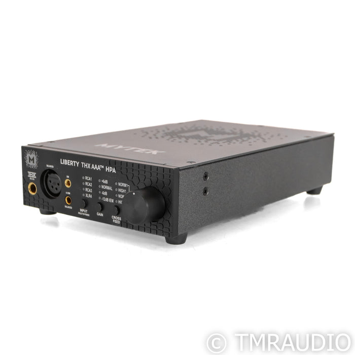 Mytek Liberty THX AAA Headphone Amplifier; Black
