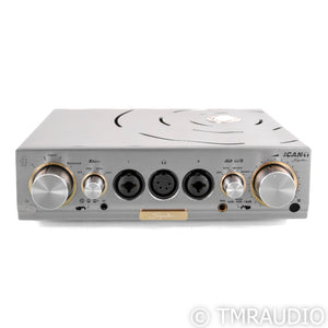 iFi Pro iCAN Signature Tube Headphone Amplifier; Silver