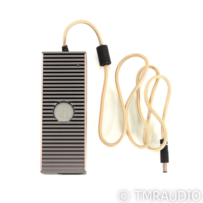 iFi Pro iCAN Signature Tube Headphone Amplifier; Silver