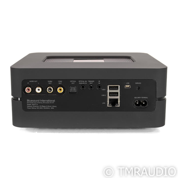 Bluesound Vault 2i 2TB Network Streamer / CD Ripper; Black; 2TB