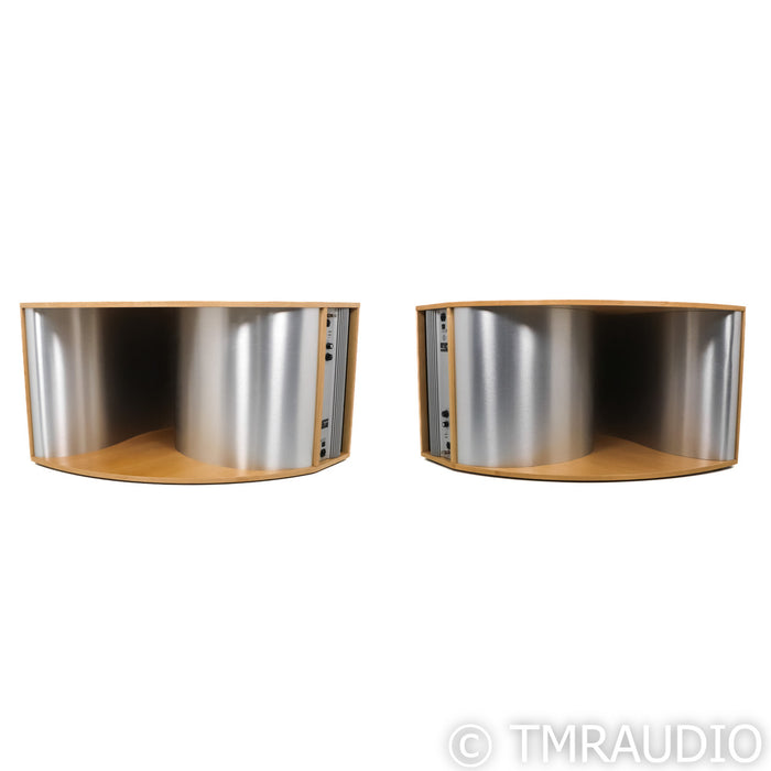Avantgarde Acoustic Basshorn Dual 12" Powered Subwoofers; Walnut Pair