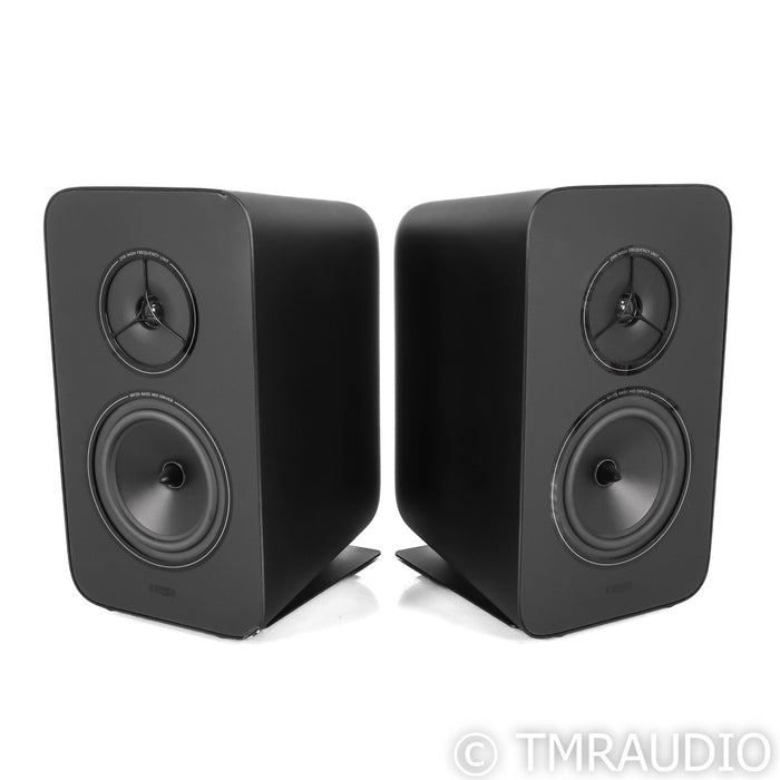 Rega Kyte Bookshelf Speakers; Pair w/ Stand Adapters