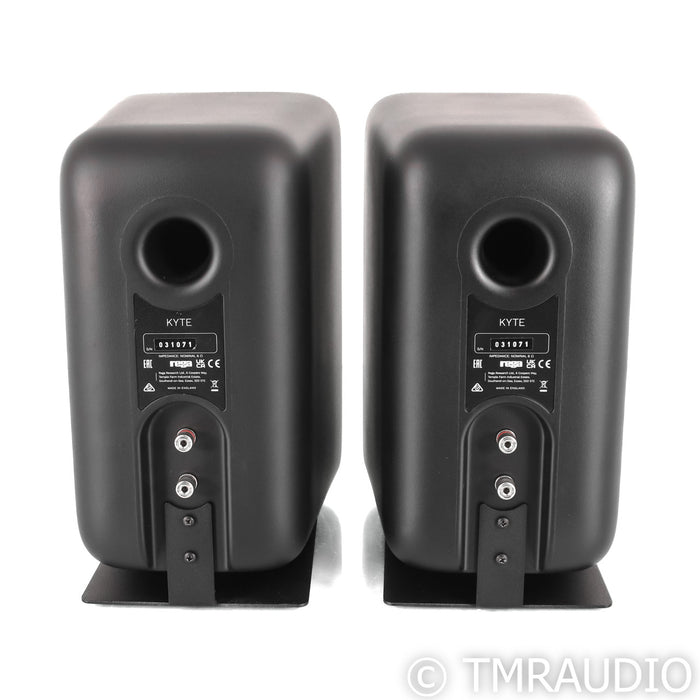 Rega Kyte Bookshelf Speakers; Pair w/ Stand Adapters