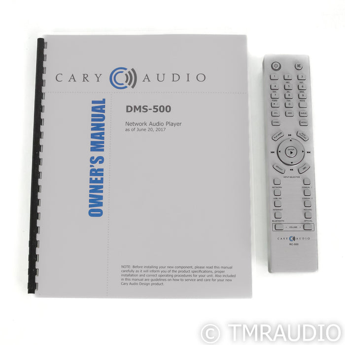 Cary Audio DMS-500 Wireless Network Streamer; Silver