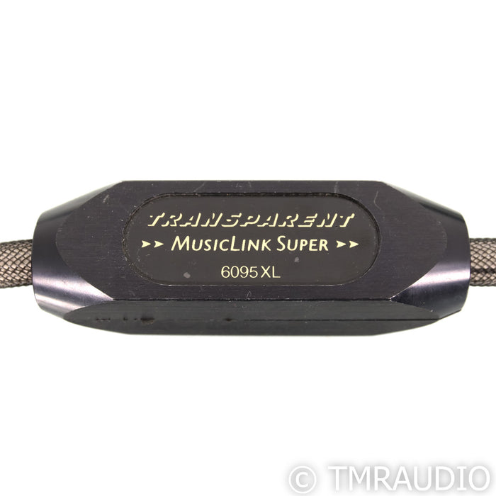 Transparent Audio MusicLink Super RCA Cables; 1m Pair Interconnects