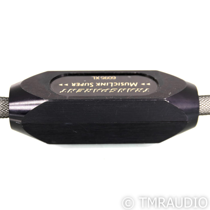 Transparent Audio MusicLink Super RCA Cables; 1m Pair Interconnects