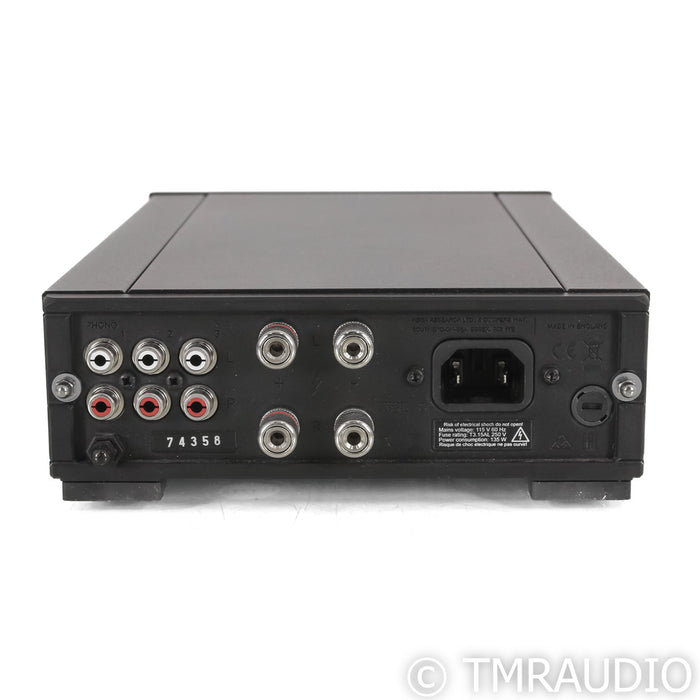 Rega IO Stereo Integrated Amplifier; MM Phono; Black