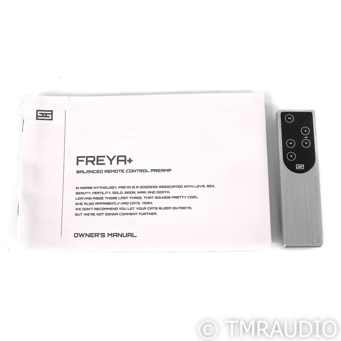 Schiit Freya+ Stereo Tube Hybrid Preamplifier; Silver