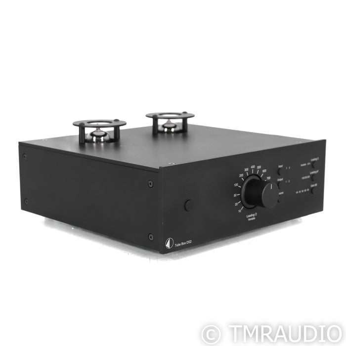 Pro-Ject Tube Box DS2 MM / MC Tube Phono Preamplifier; DS-2; Black