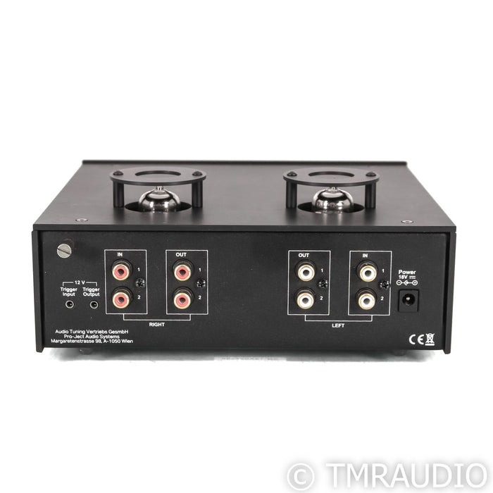 Pro-Ject Tube Box DS2 MM / MC Tube Phono Preamplifier; DS-2; Black