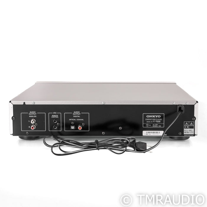 Onkyo C-7030 CD Player; Silver