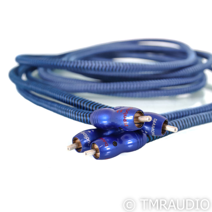 AudioQuest Diamondback RCA Cables; 2m Pair Interconnects