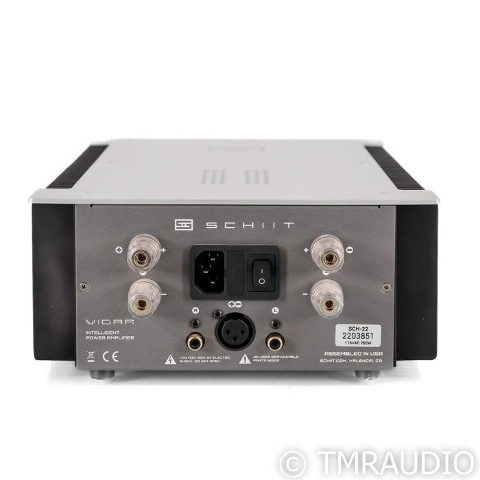 Schiit Vidar Stereo Power Amplifier; Silver