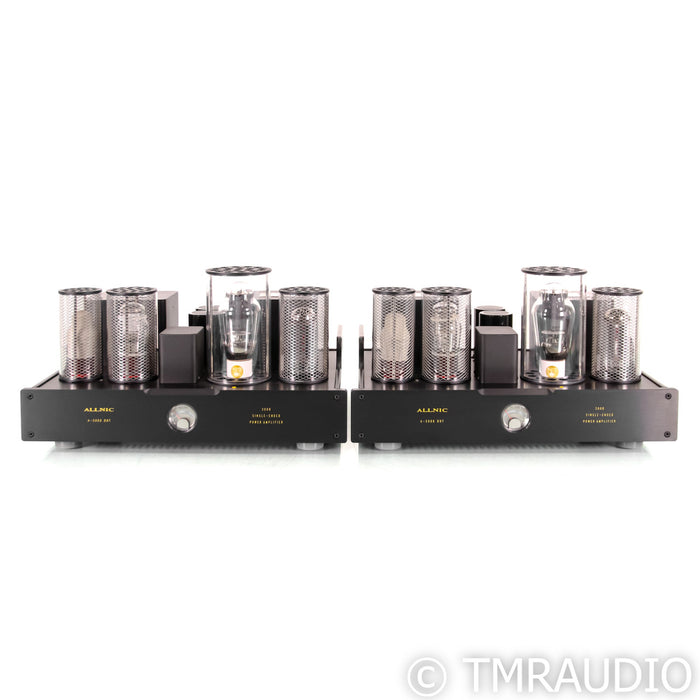 Allnic A-5000 DHT Mono Power Amplifiers; Black Pair