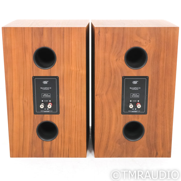 MoFi SourcePoint 10 Bookshelf Speakers; Walnut Pair (Open Box)