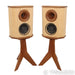 Fleetwood Sound DeVille SQ Bookshelf Speakers; Light Ash Pair w/ Stands