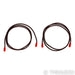 AudioQuest Red River RCA Cables; 1.5m Pair Interconnects