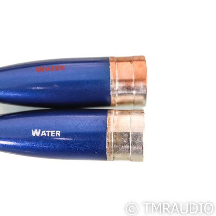 AudioQuest Water XLR Cables; 2m Pair Balanced Interconnects; 72v DBS