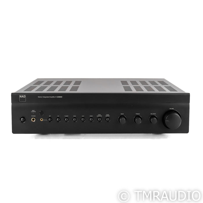 NAD C326BEE Stereo Integrated Amplifier; Black (No Remote)