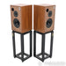 Harbeth Monitor 30.2 XD Bookshelf Speaker; Walnut Pair w/ TonTrager Stands