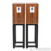 Harbeth Monitor 30.2 XD Bookshelf Speaker; Walnut Pair w/ TonTrager Stands
