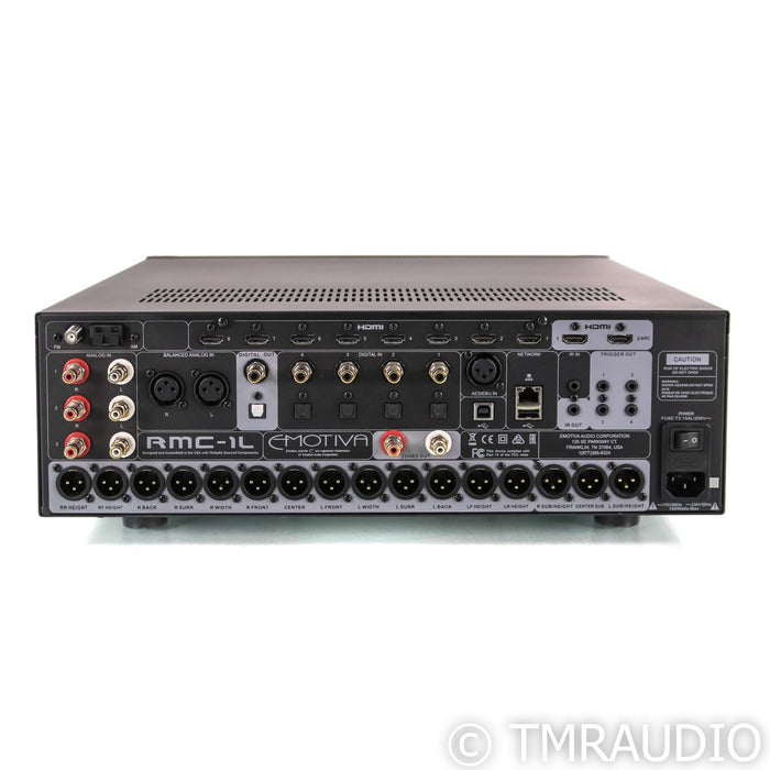 Emotiva RMC-1L 16 Channel Home Theatre Processor; Dolby Atmos; Black