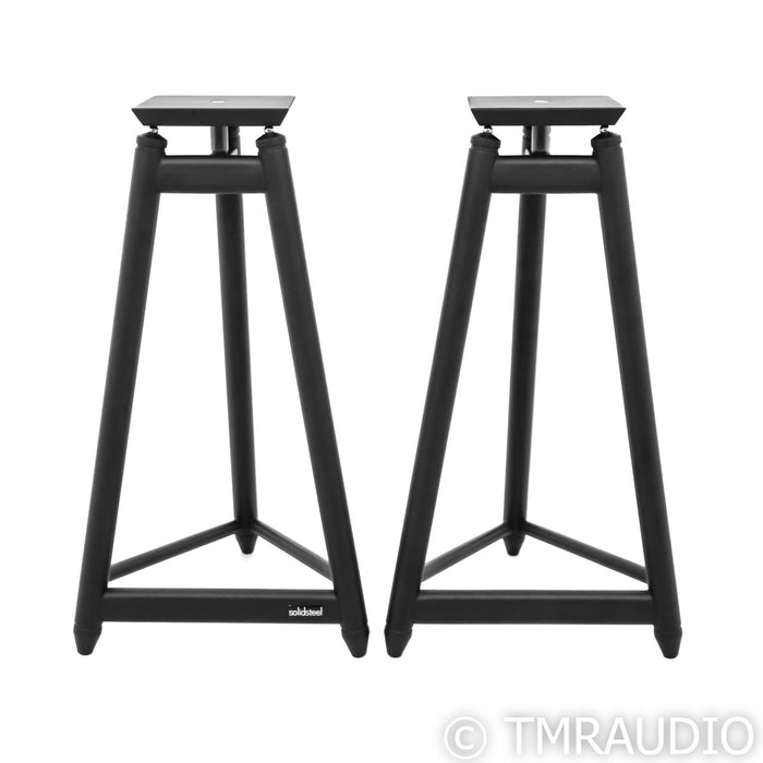 Solidsteel SS-6 Speaker Stands; Black