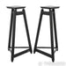 Solidsteel SS-6 Speaker Stands; Black