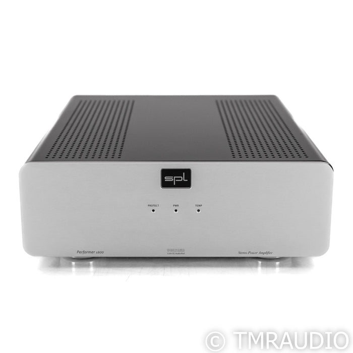 SPL Audio Performer S800 Stereo / Mono Power Amplifier; Silver