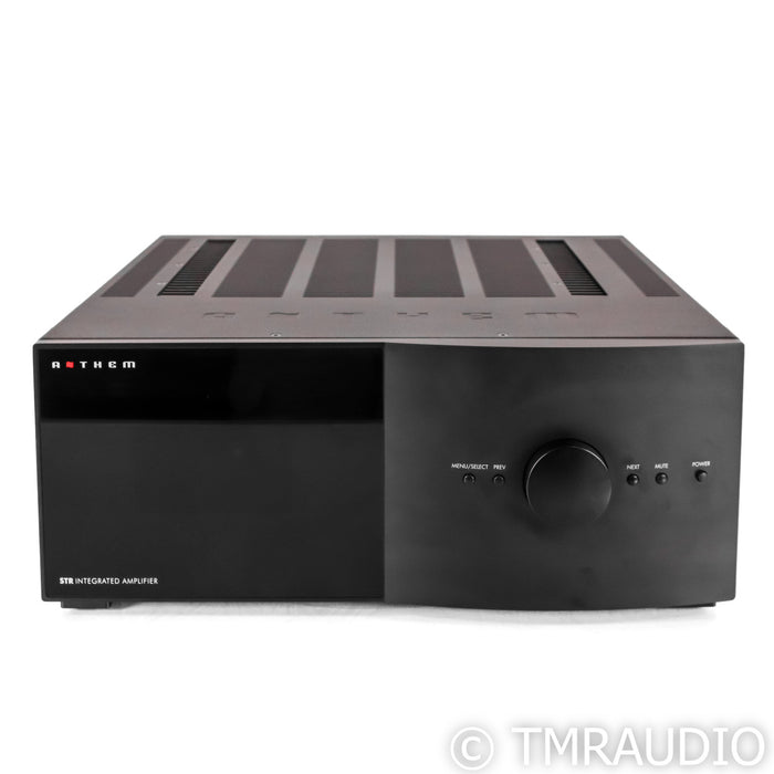 Anthem STR Stereo Integrated Amplifier; MM / MC Phono; Black