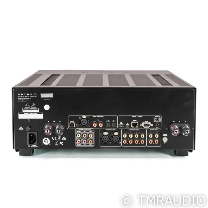 Anthem STR Stereo Integrated Amplifier; MM / MC Phono; Black