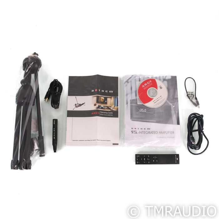 Anthem STR Stereo Integrated Amplifier; MM / MC Phono; Black