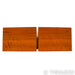 Omega Speaker Systems Compact Alnico Bookshelf Speakers; Curley Cherry Pair