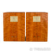 Omega Speaker Systems Compact Alnico Bookshelf Speakers; Curley Cherry Pair