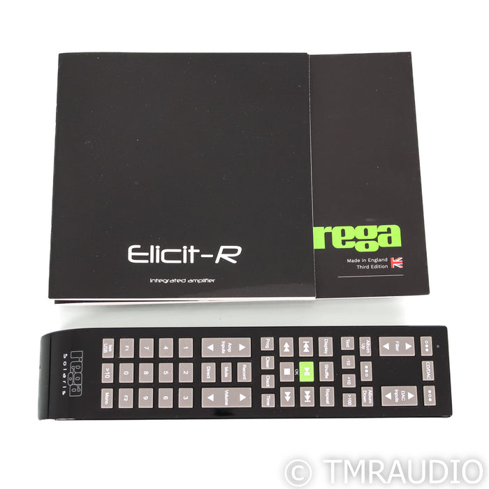 Rega Elicit-R Stereo Integrated Amplifier; MM Phono; Black