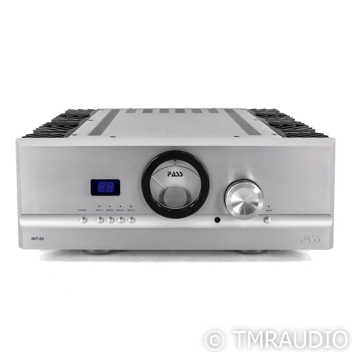 Pass Labs INT-60 Stereo Integrated Amplifier; Silver