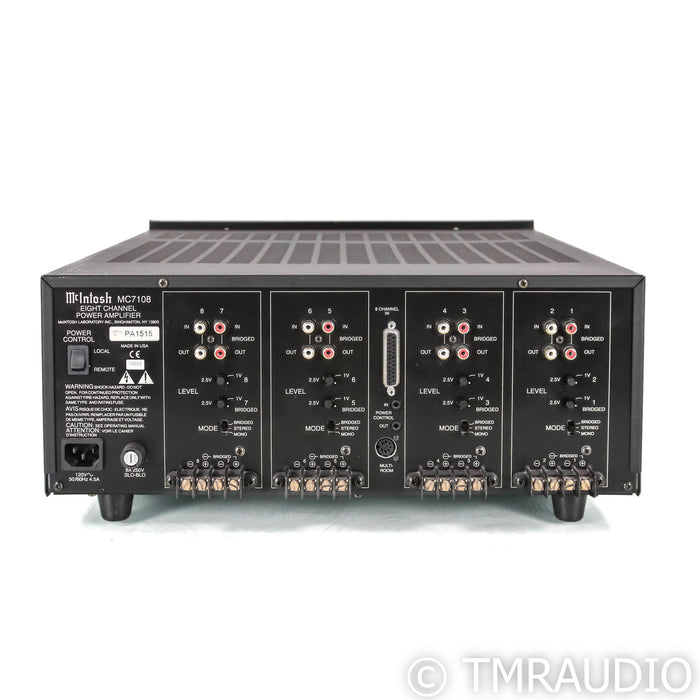 McIntosh MC7108 8 Channel Power Amplifier; MC-7108
